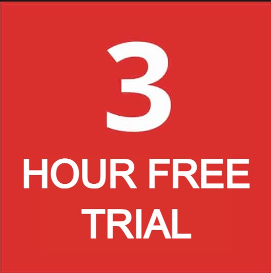 3 Hour Free Trial